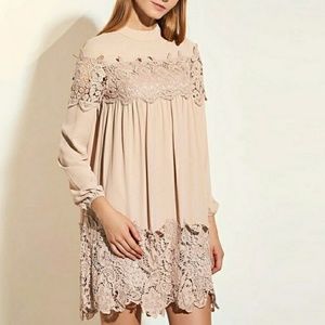 Lace Chiffon dress